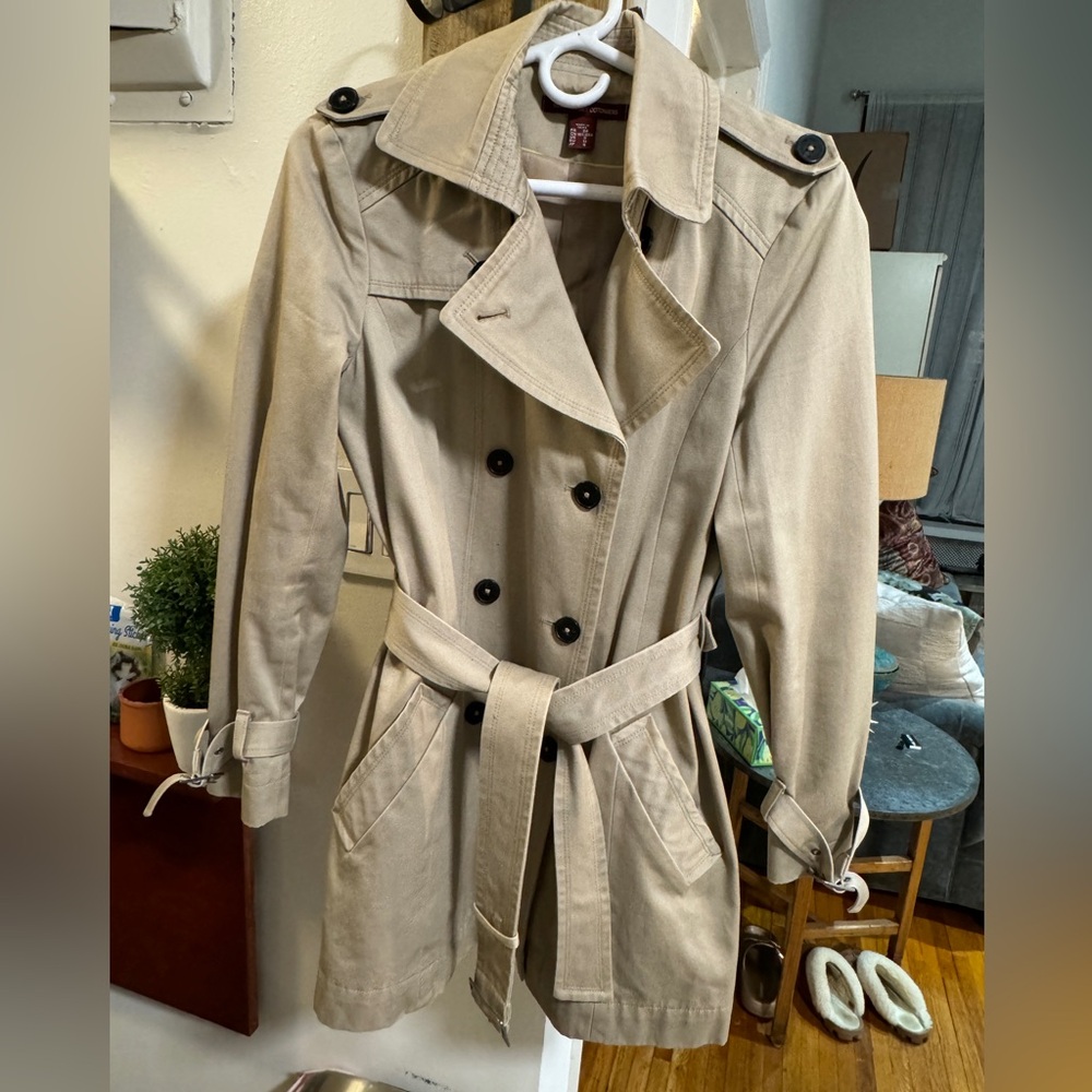 Comptoir des Cottoniers Modern Trench, Lightly Worn